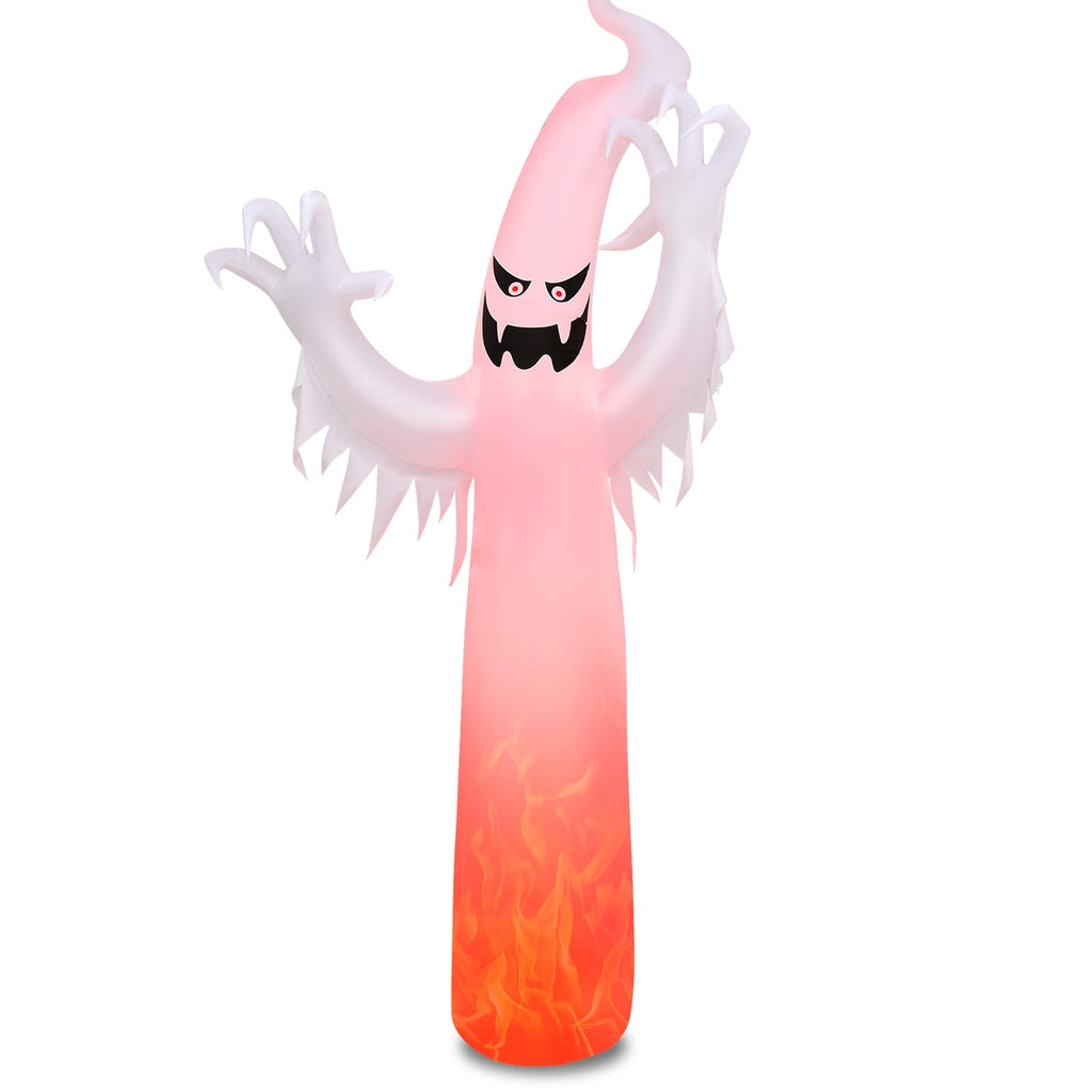 Feet Halloween Inflatable Decoration with Built-in LED Lights