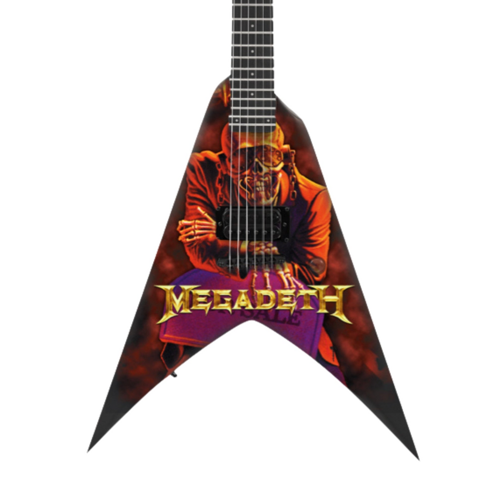Megadeth Peace Sells…But Who's Buying? Miniature Guitar – Officially Licensed 10" (The Mini Axe)