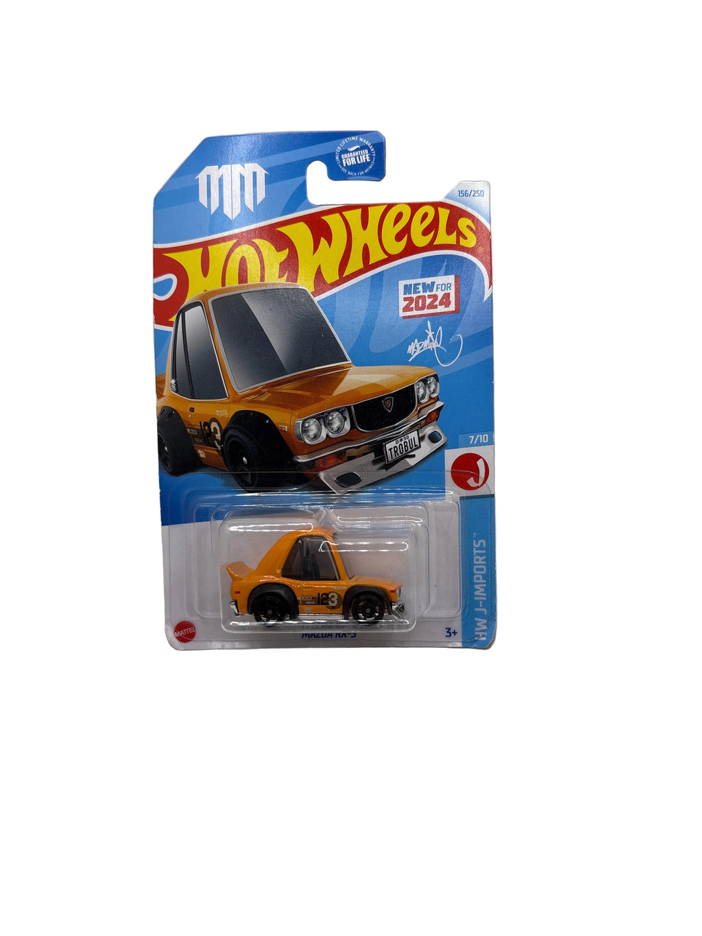 Hot Wheels Mazda RX-3 Diecast orange