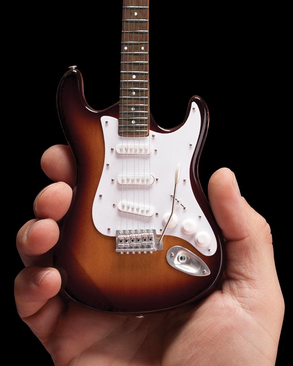 Fender™ Strat™ Miniature Guitar Replica – Sunburst Classic (AXE HEAVEN®)