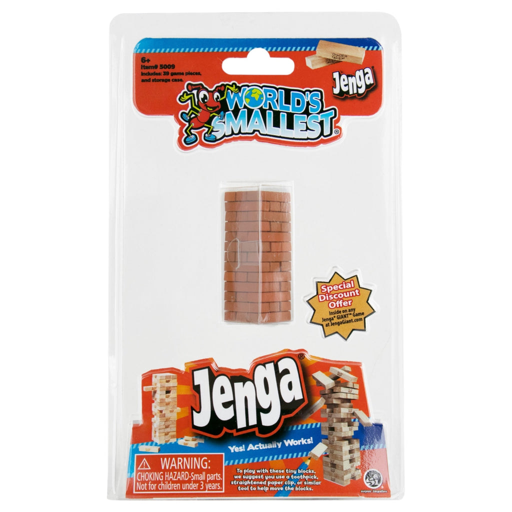 World's Smallest Jenga® Game