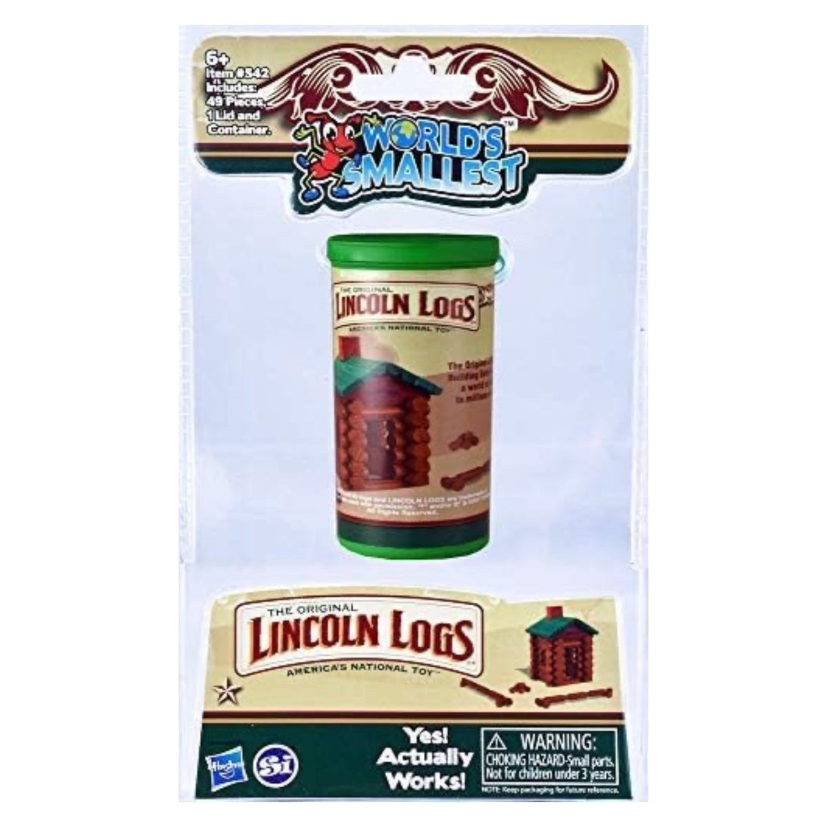 World's Smallest Lincoln Logs