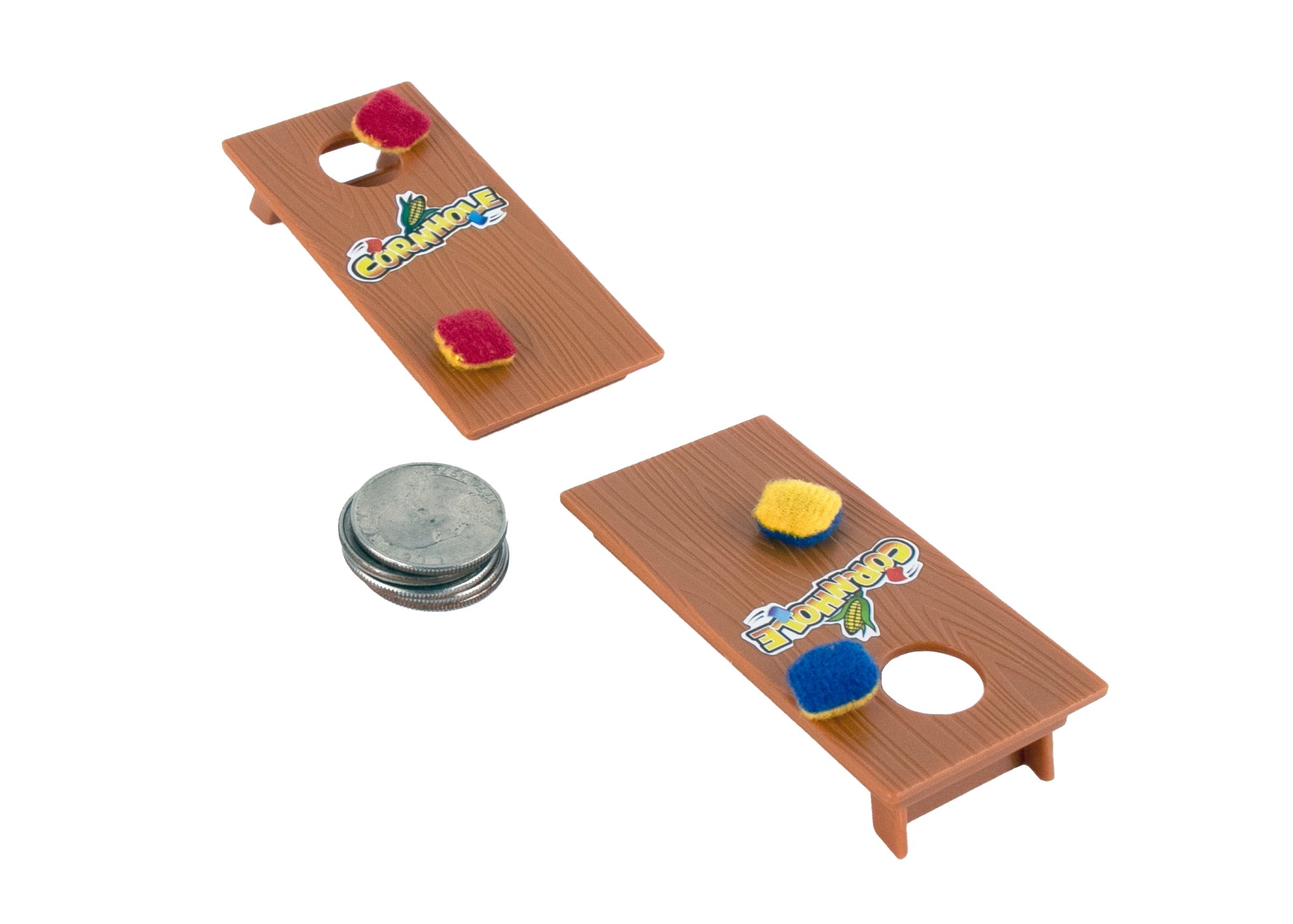 World's Smallest Cornhole Game