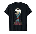 Zombie Hands Soccer Funny Horror Scary T-Shirt - Novelty Apparel Unisex