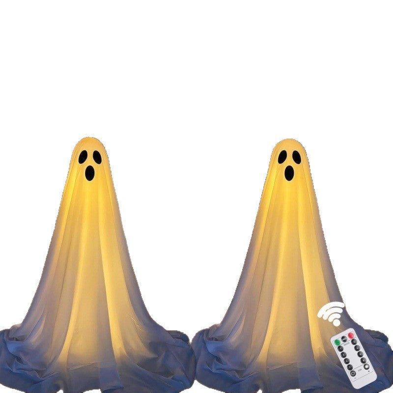 Spooky Ghost Yard Stake – Halloween Weatherproof Garden Decoration