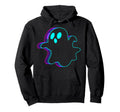 Ghost Scary Halloween Vaporwave Hoodie - Novelty Apparel Unisex