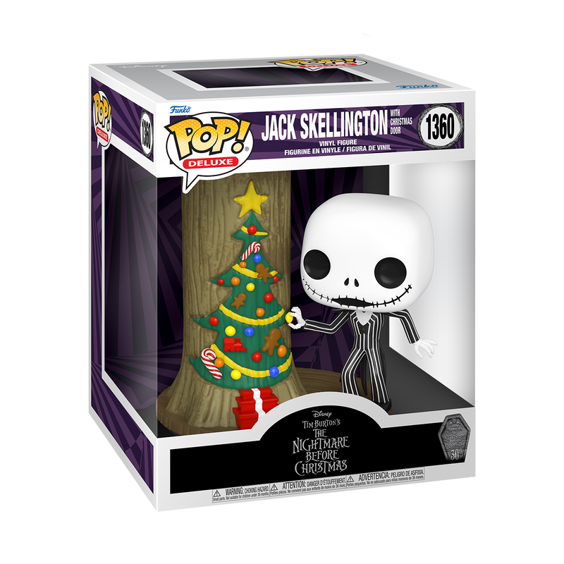 Pop! Disney: Deluxe Jack Skellington with Christmas Door
