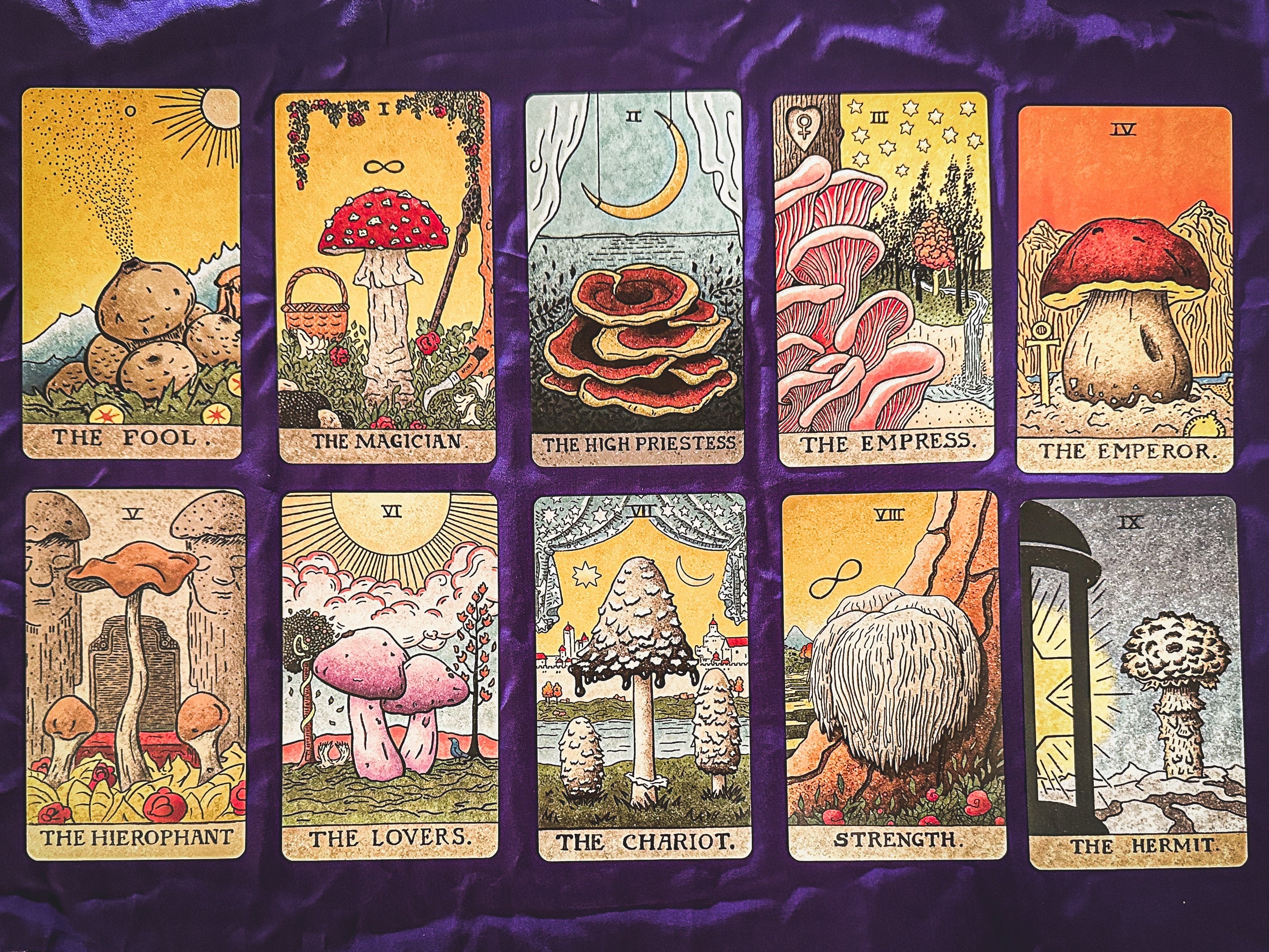 THE MUSHROOM HUNTER'S ARCANUM: A Tarot Deck for Mushroom Hunters