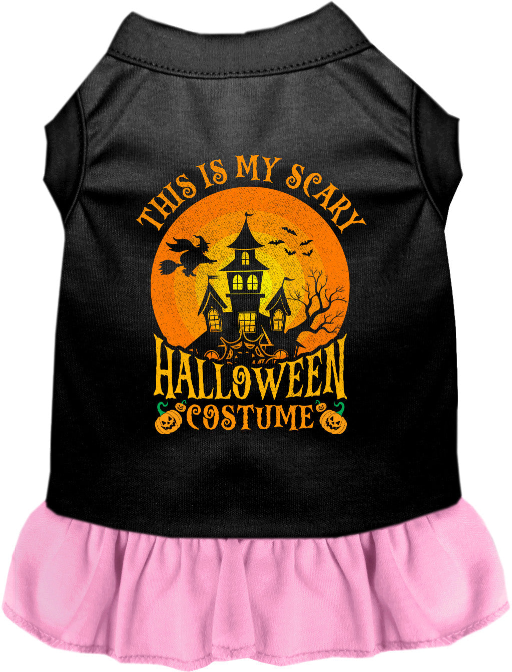Scary Halloween Costume Pet Dress