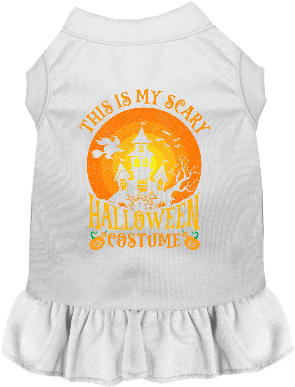 Scary Halloween Costume Pet Dress