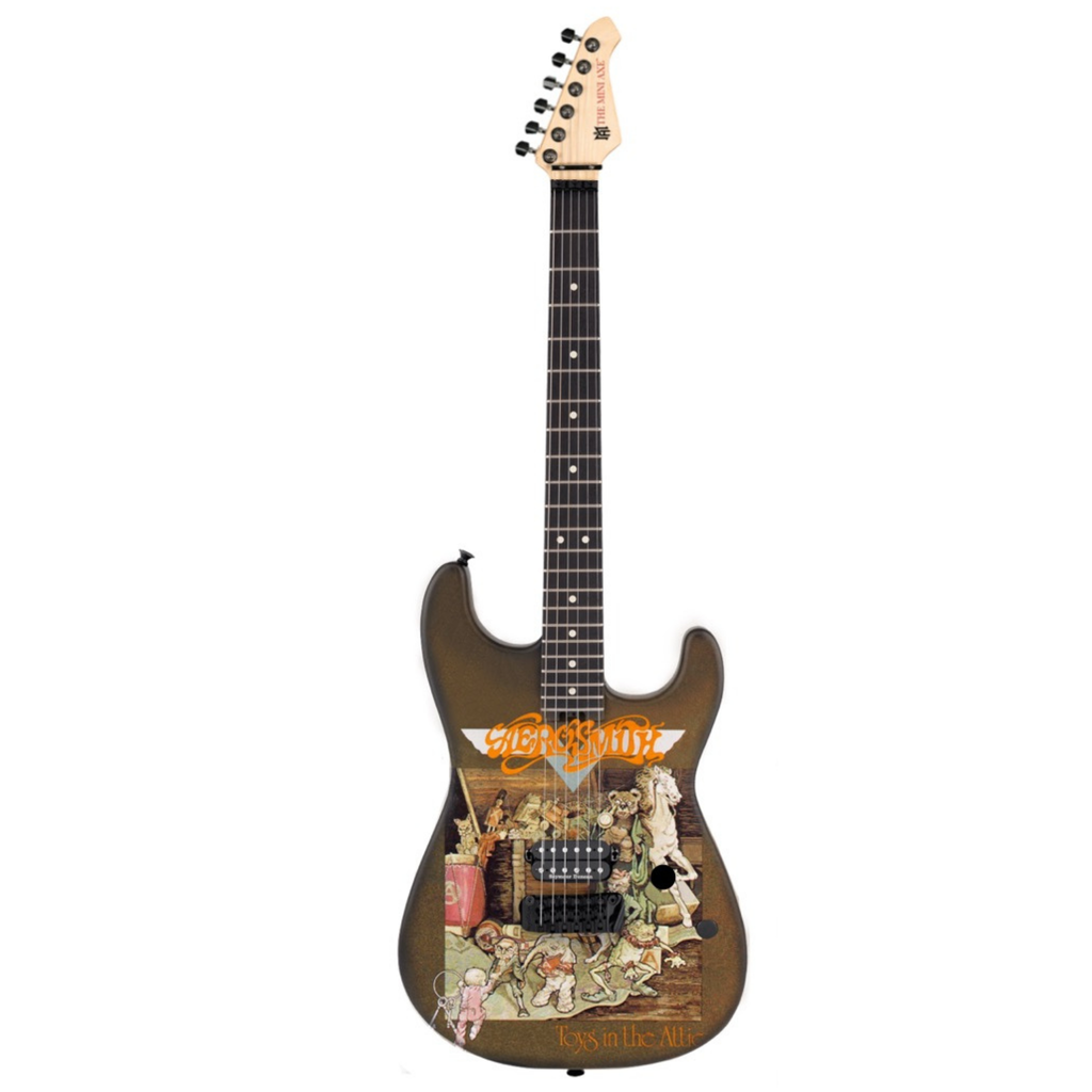 Aerosmith "The 70's Set" Miniature Guitar Collection - a Pre-Order Miniature Guitar Set