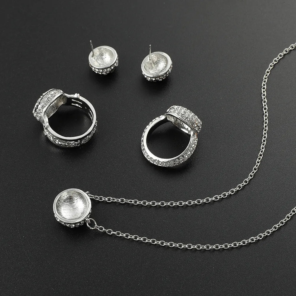Nightmare Before Christmas Jack Skellington CZ Jewelry – Rings, Earrings & Necklaces