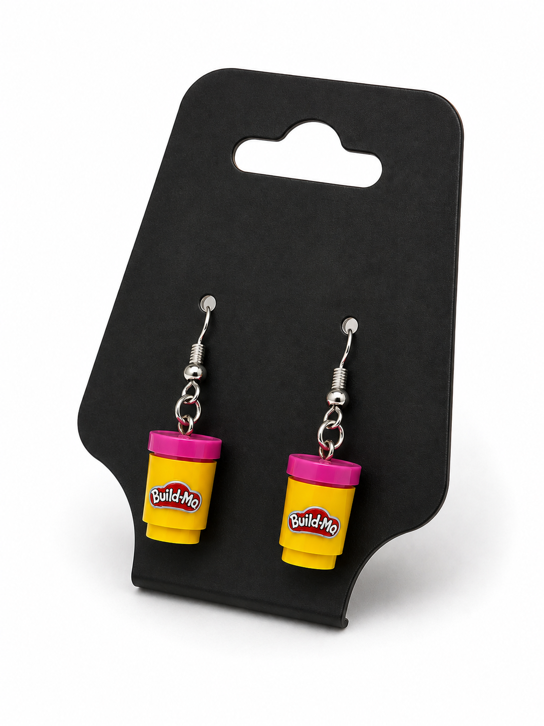 Build Moh Earrings – LEGO Modeling Dough Jewelry by B3 Customs (3 Colors)