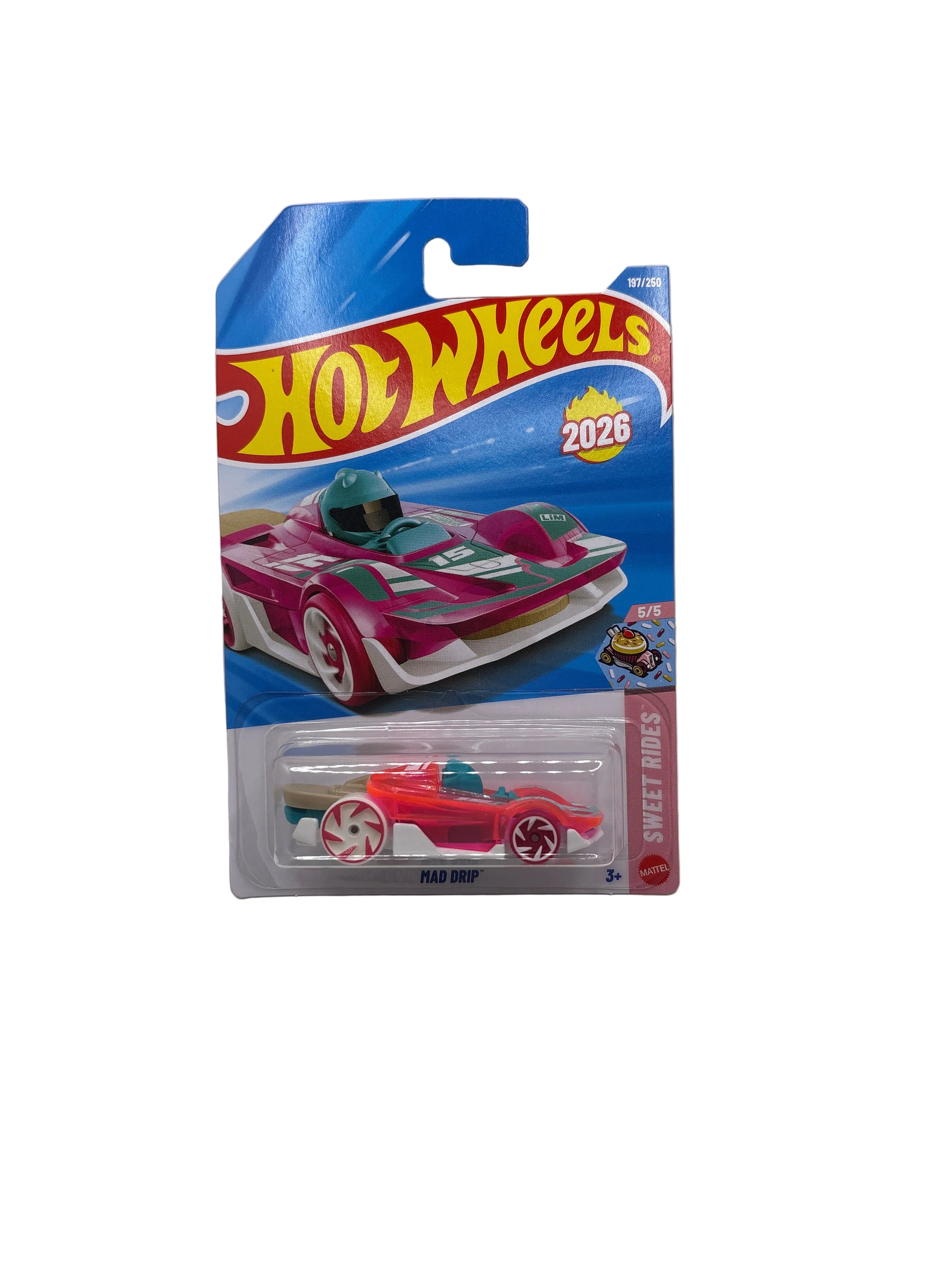 Hot Wheels Mad Drip Diecast pink