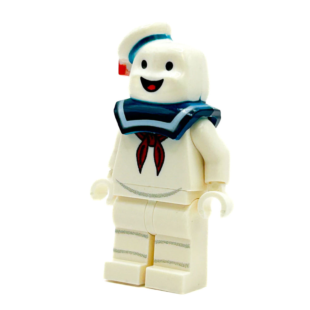 Marshmallow Man Custom Minifigure – Ghostbusters Stay Puft LEGO Minifig by B3 Customs