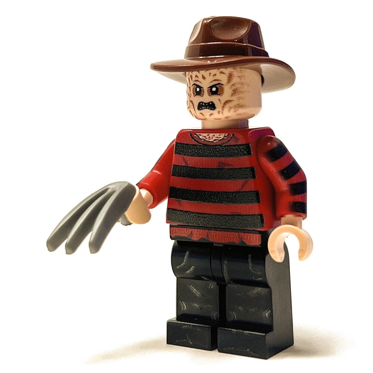 Freddy Custom Horror Minifigure – Elm St. LEGO Minifig by B3 Customs