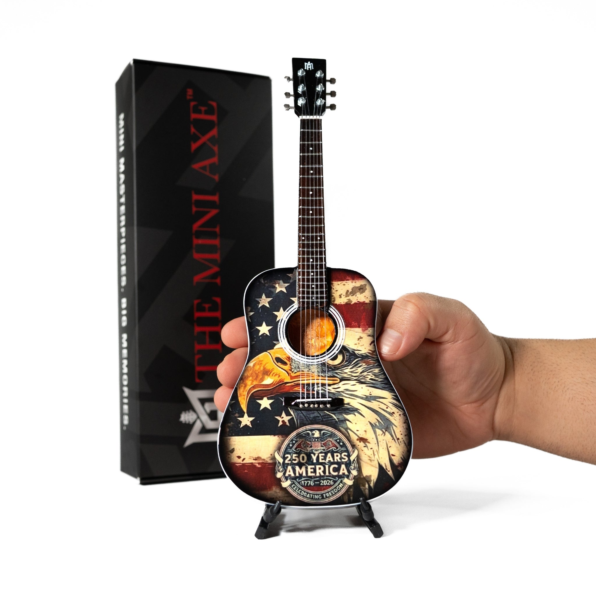 America 250 Miniature Guitar