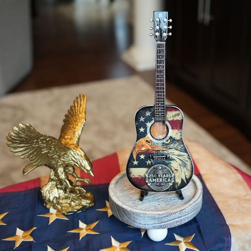 America 250 Miniature Guitar