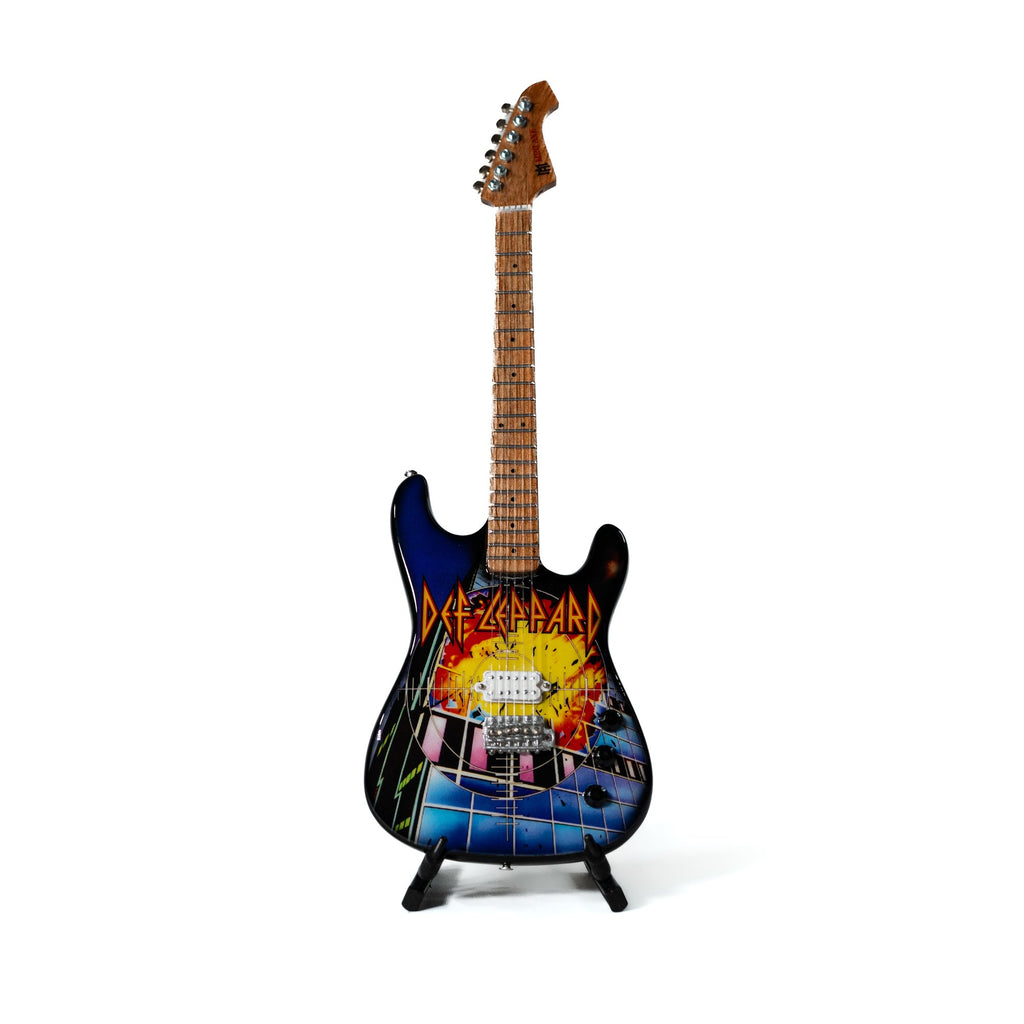 Def Leppard’s “Pyromania” Miniature Guitar