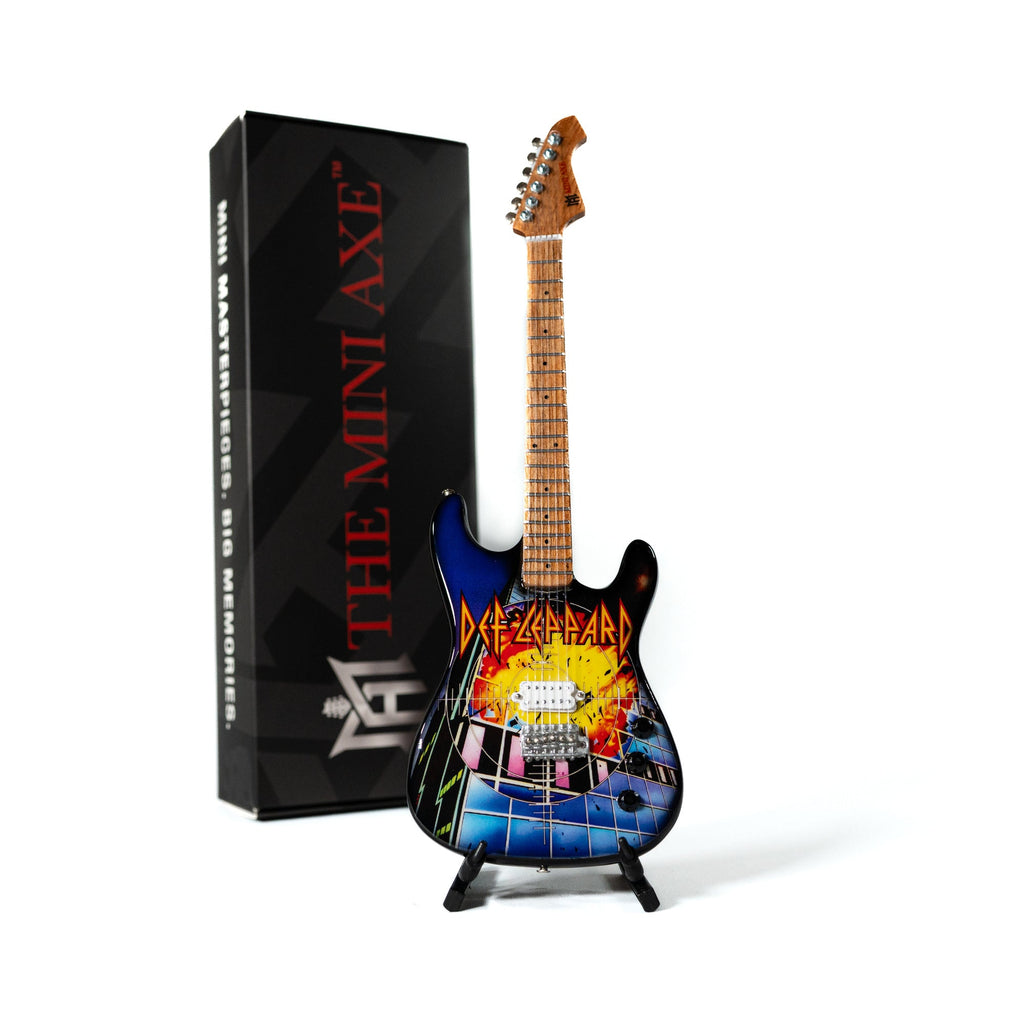 Def Leppard’s “Pyromania” Miniature Guitar