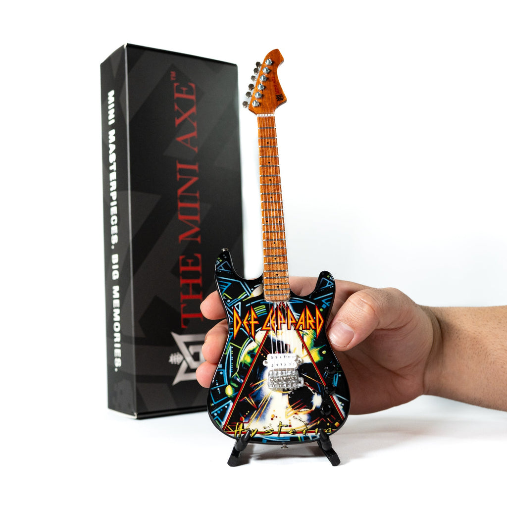 Def Leppard’s “Hysteria” Miniature Guitar