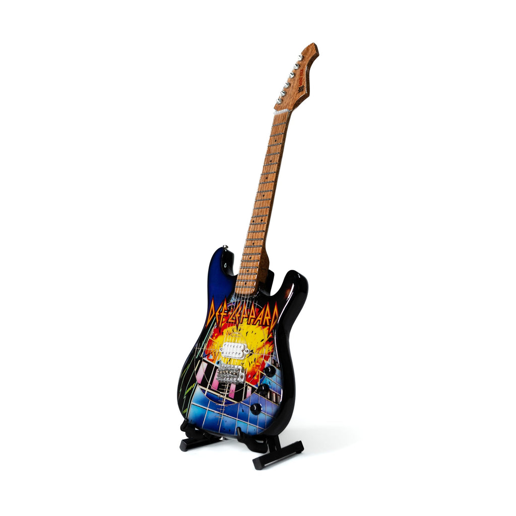 Def Leppard’s “Pyromania” Miniature Guitar