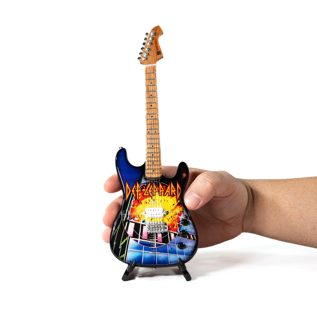 Def Leppard’s “Pyromania” Miniature Guitar