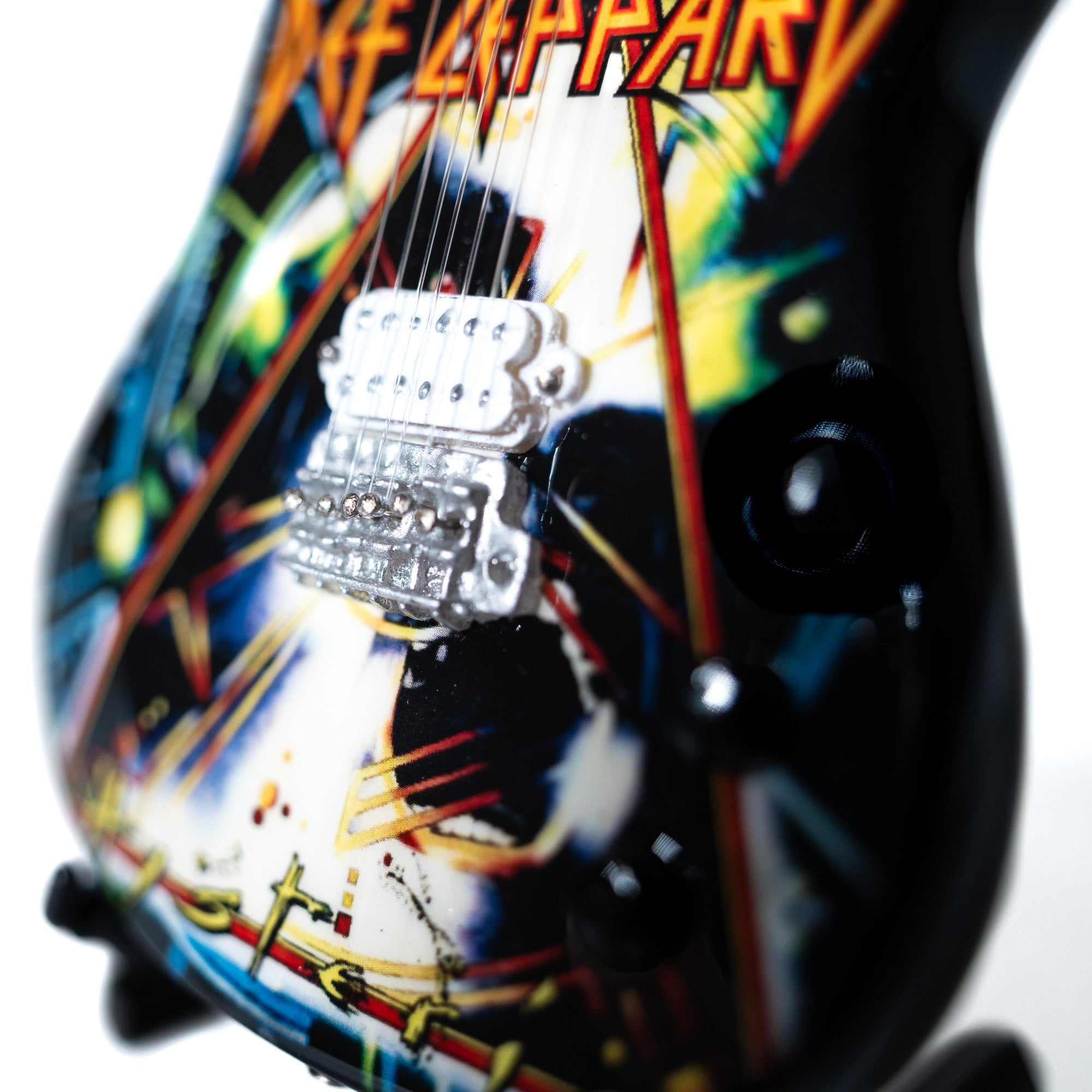 Def Leppard’s “Hysteria” Miniature Guitar