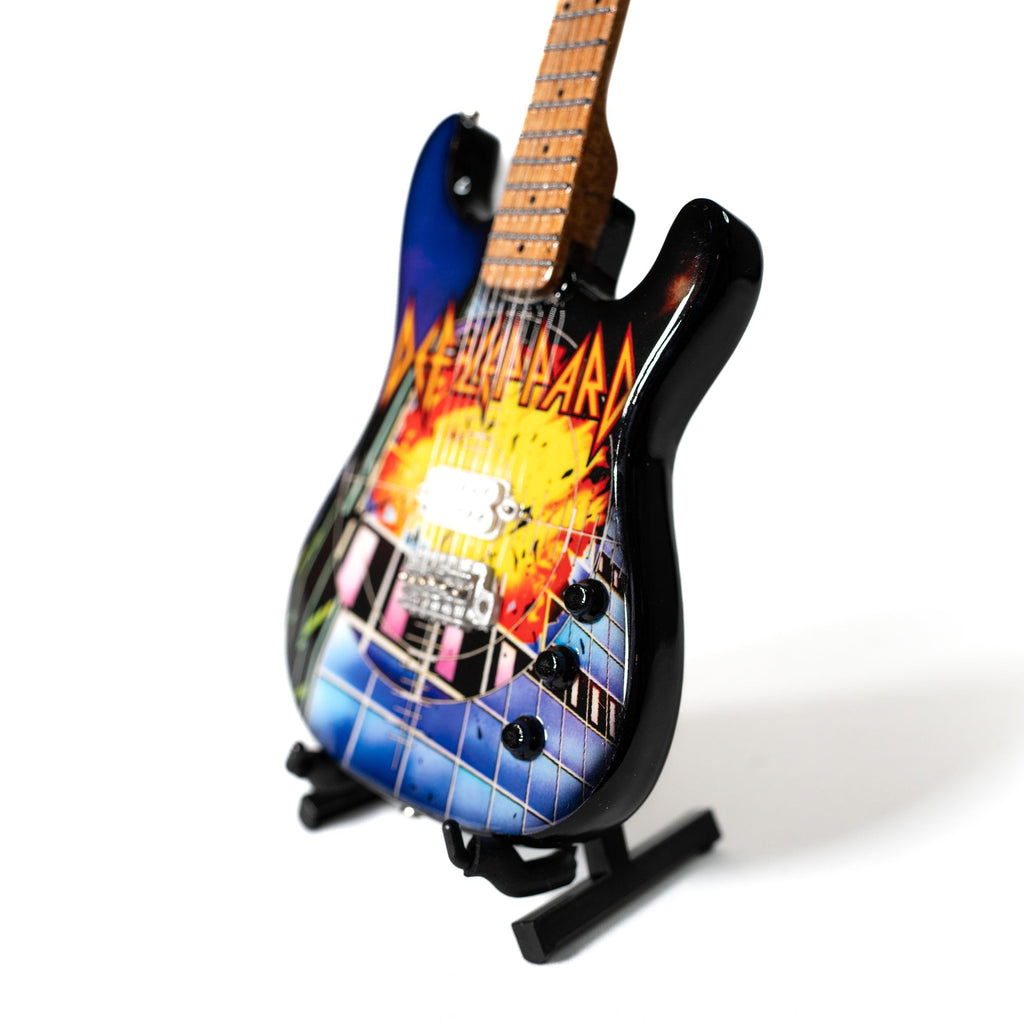 Def Leppard’s “Pyromania” Miniature Guitar