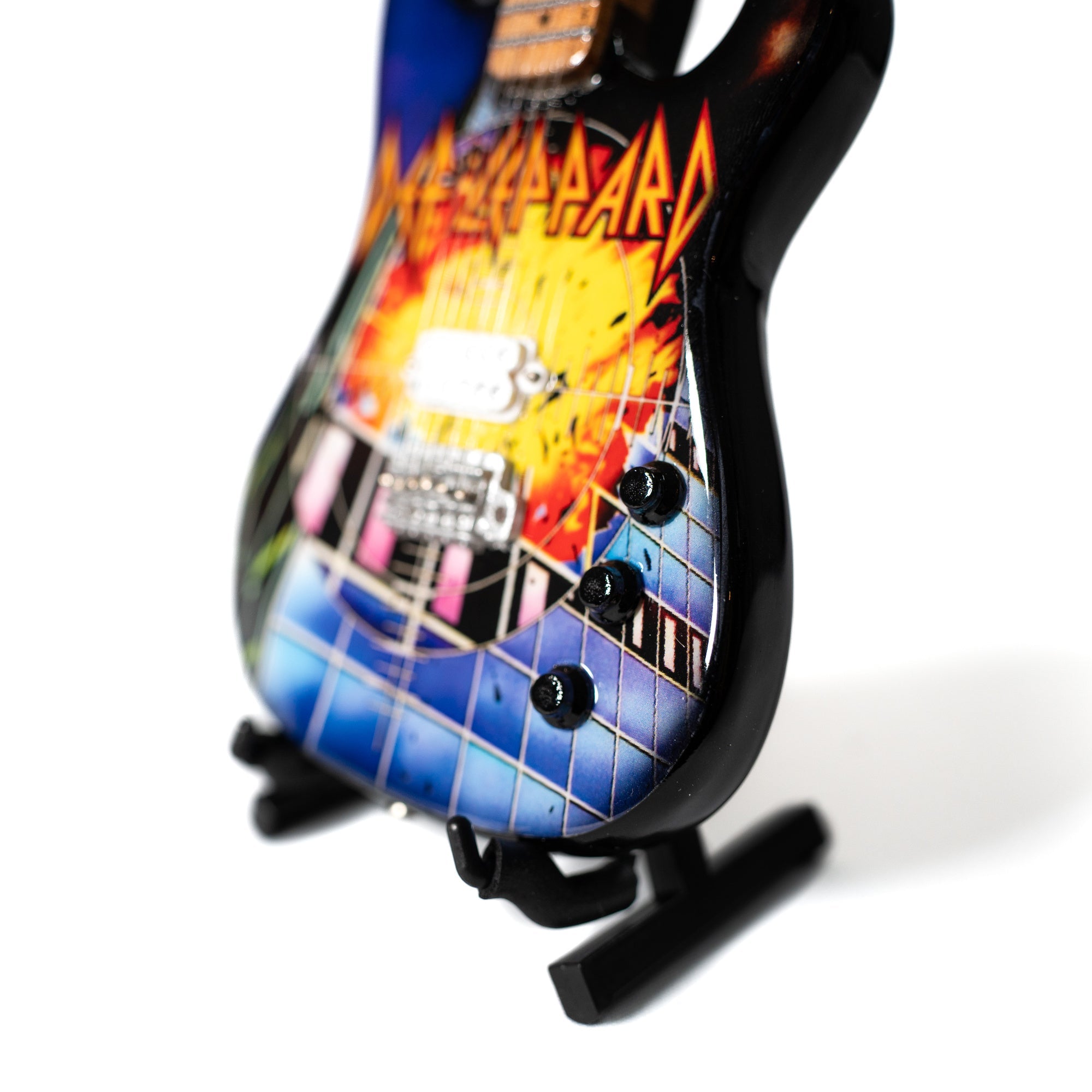 Def Leppard’s “Pyromania” Miniature Guitar