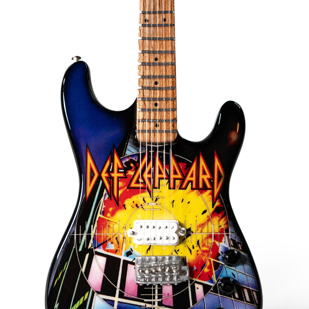 Def Leppard’s “Pyromania” Miniature Guitar