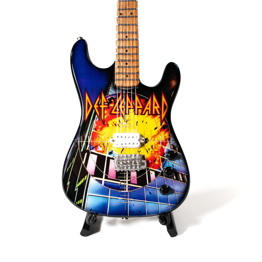 Def Leppard’s “Pyromania” Miniature Guitar