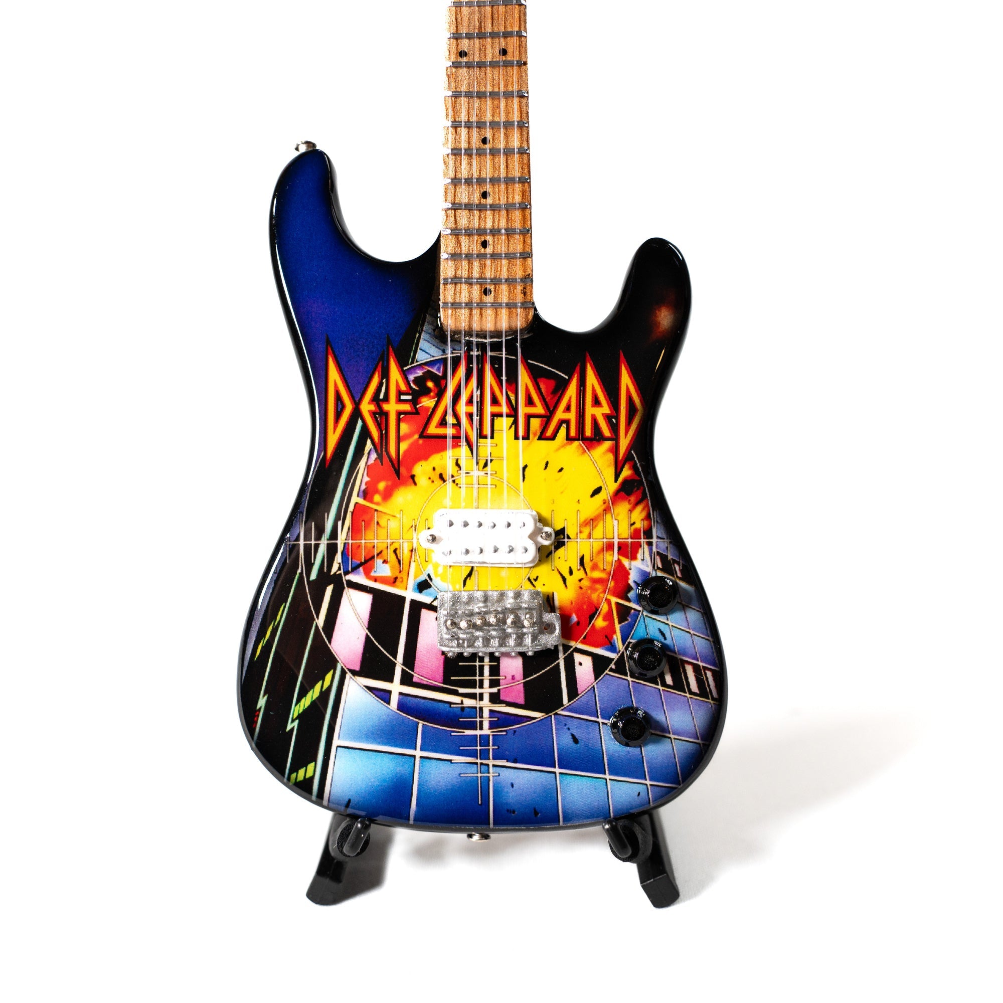 Def Leppard’s “Pyromania” Miniature Guitar