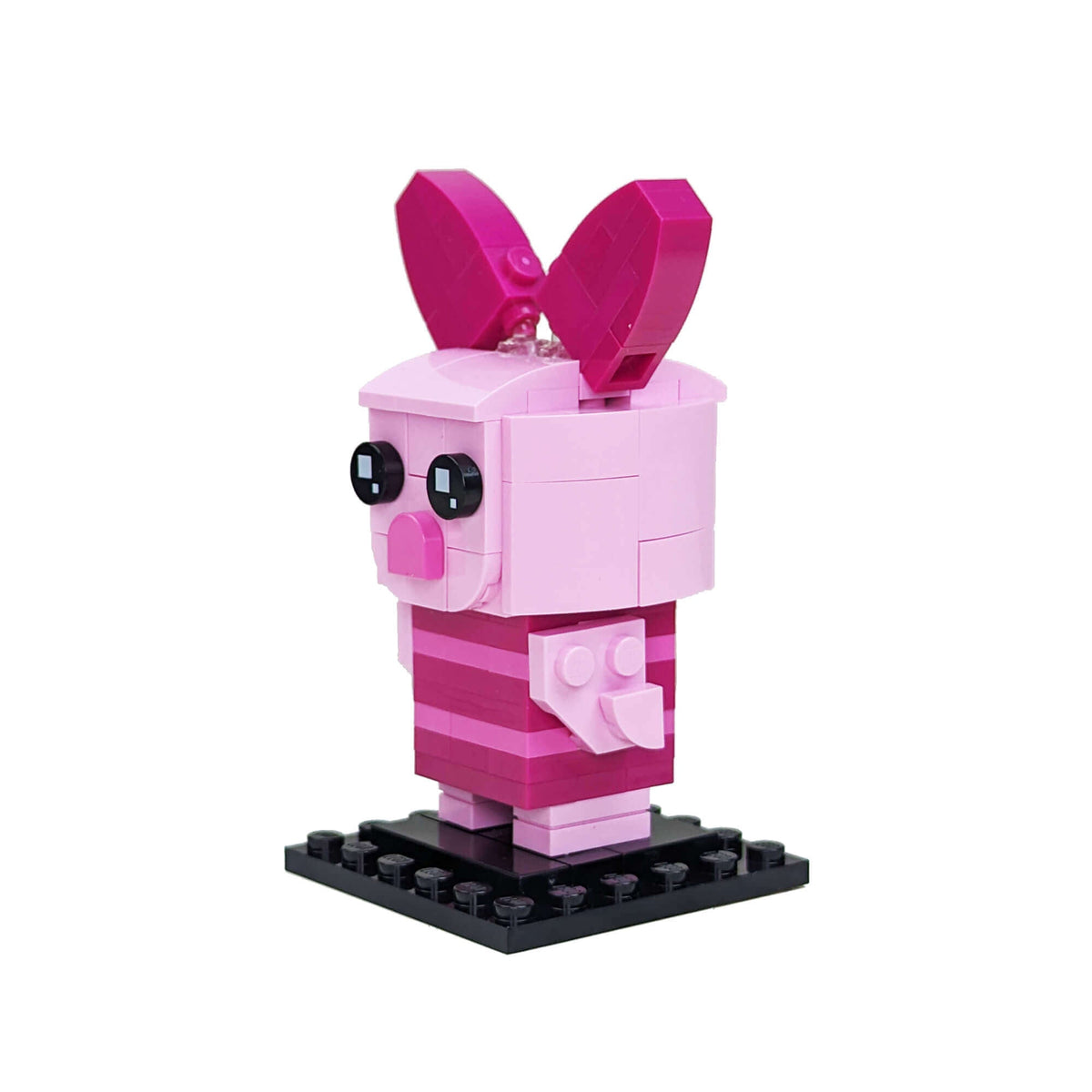 Piglet Brick Building Set – Winnie the Pooh Custom LEGO Kit by StudBee (103 Pieces)