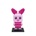 Piglet Brick Building Set – Winnie the Pooh Custom LEGO Kit by StudBee (103 Pieces)