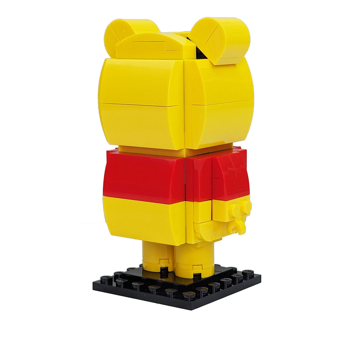 Pooh Bear Brick Building Set – Winnie the Pooh Custom LEGO Kit by StudBee (120 Pieces)