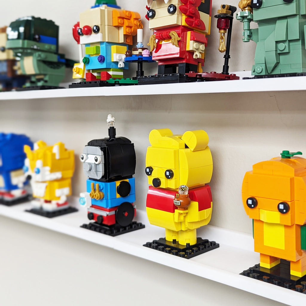 Pooh Bear Brick Building Set – Winnie the Pooh Custom LEGO Kit by StudBee (120 Pieces)