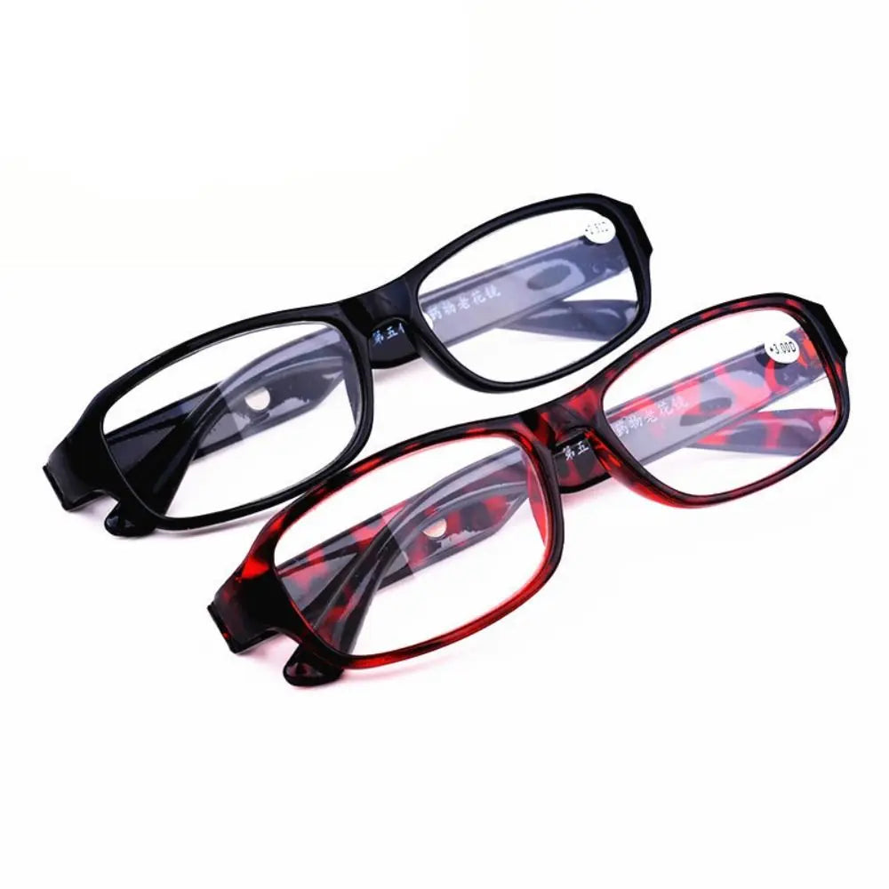 Anti Eyestrain Reading Glasses Presbyopia Eyeglasses Optical Lens Plastic Frame Reader for Men Women Strength +1.0 ~ +6.0
