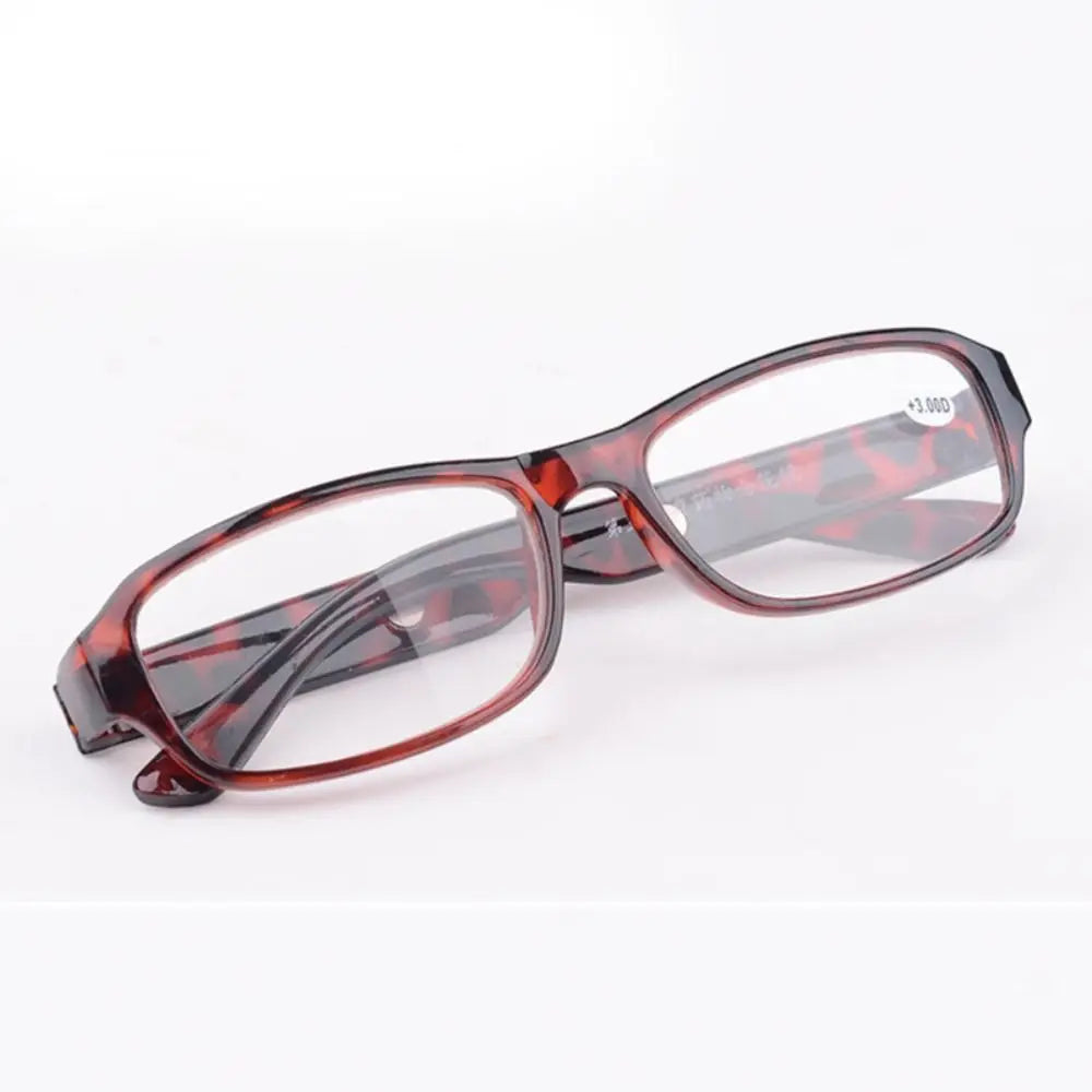 Anti Eyestrain Reading Glasses Presbyopia Eyeglasses Optical Lens Plastic Frame Reader for Men Women Strength +1.0 ~ +6.0