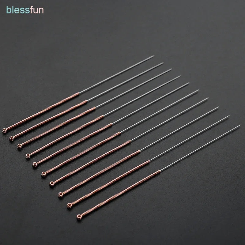 High Quality Acupuncture Needle 100 Hwato Copper Handle Sterile Beauty Health Massage gua sha 0.18/0.25/0.30/0.35mm