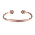Vinterly Pure Copper Bracelets Magnetic Shiny Adjustable Bangles Arthritis Pain Relief Health Magnet Jewelry Anti Radiation