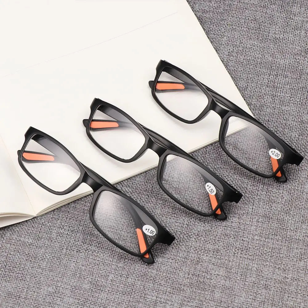Unisex Reading Glasses Female Male Ultra-light Magnifying Diopter Elder Flexible Eyeglass Vision Care Eyewear +1.5 2.0 3.0 4.0