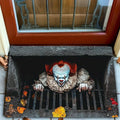 Halloween Clown Doormat – Horror Theme Anti-Slip Entry Mat by VIKAMA