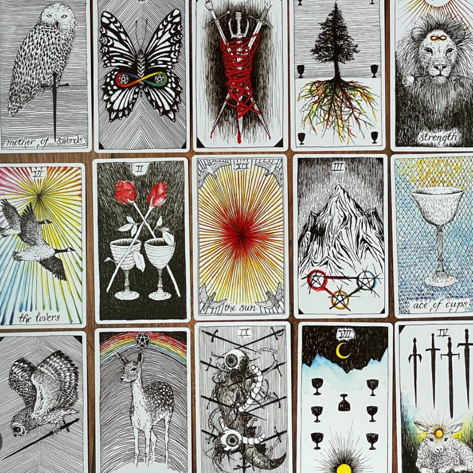 The Wild Unknown Tarot Deck – 78-Card Deck by Kim Krans
