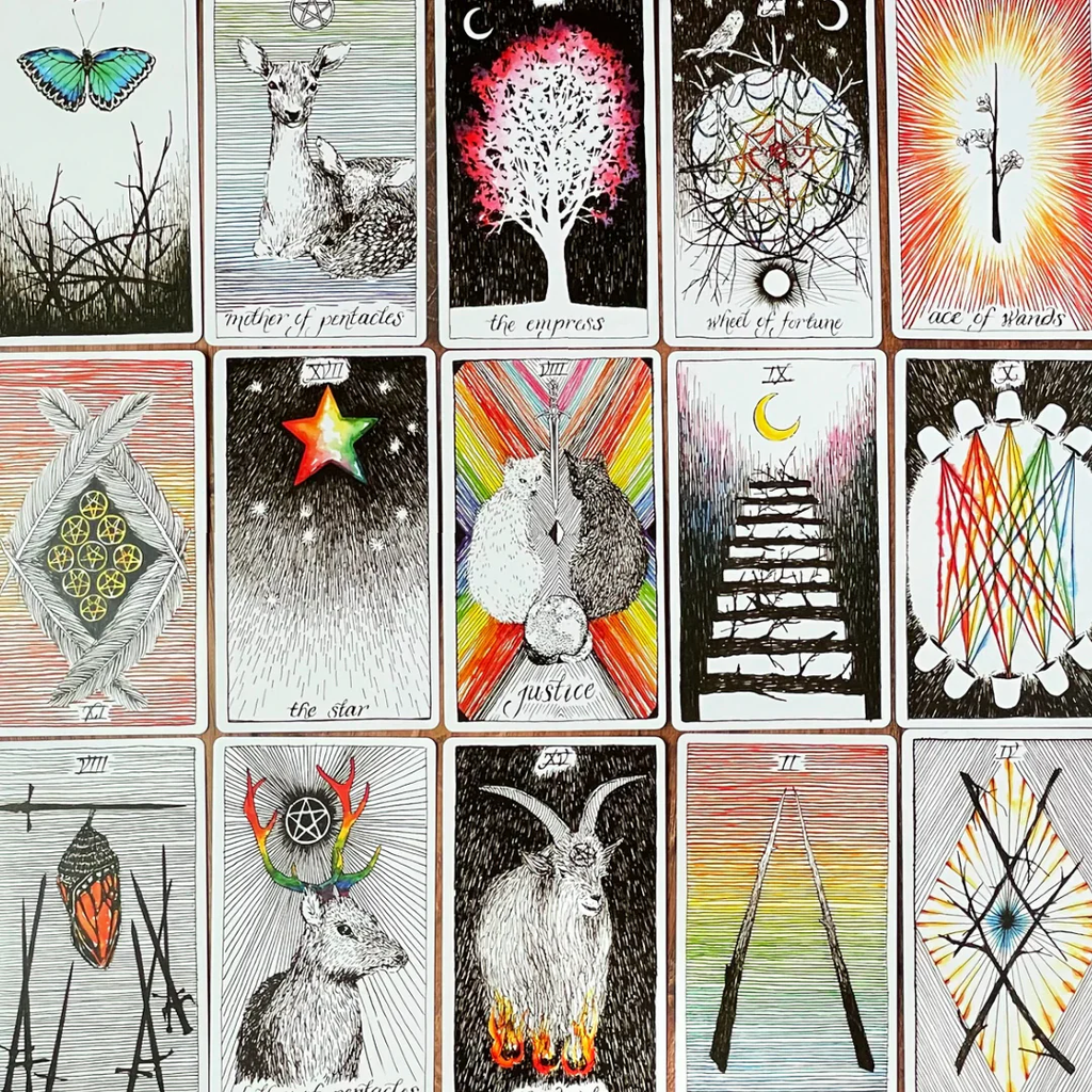 The Wild Unknown Tarot Deck – 78-Card Deck by Kim Krans