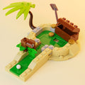 Treasure Island Mini Golf Building Set – Putt Putt LEGO Kit by B3 Customs