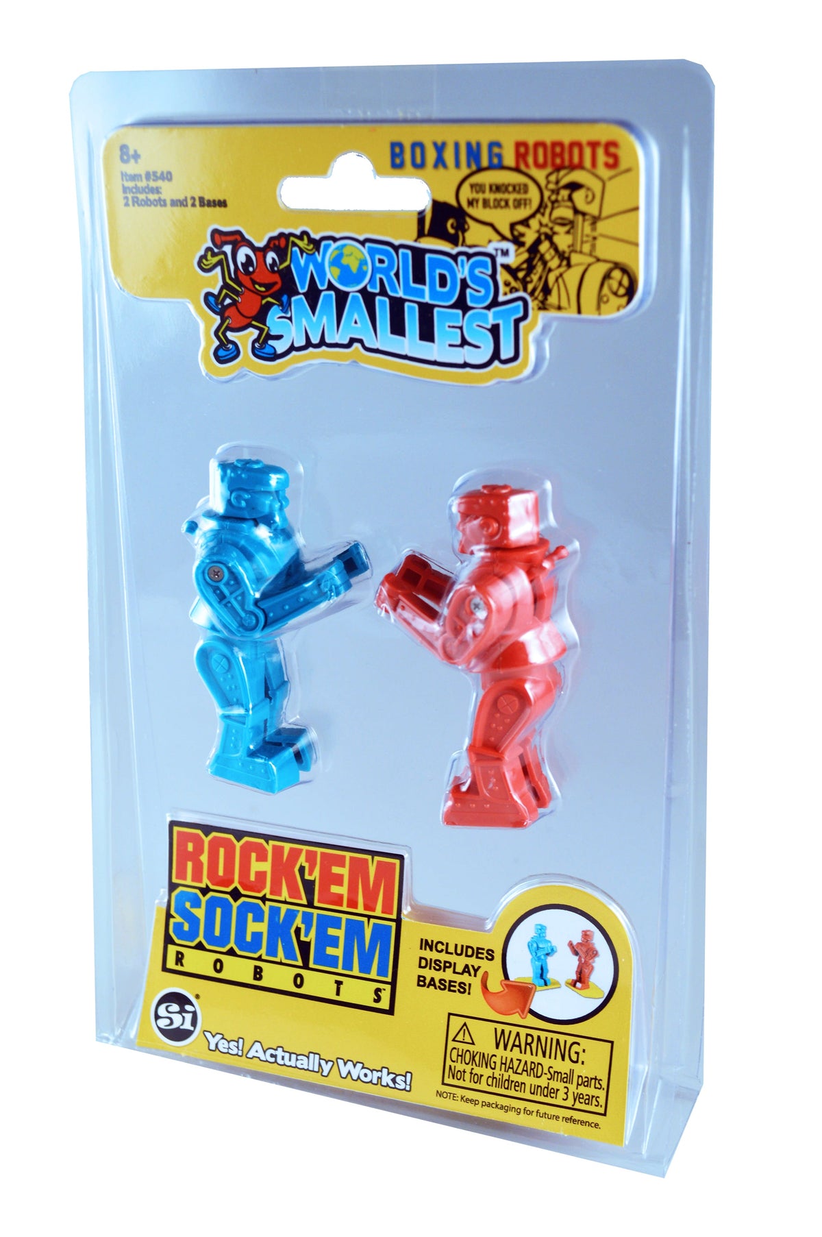World's Smallest Rock'Em Sock'Em Robots