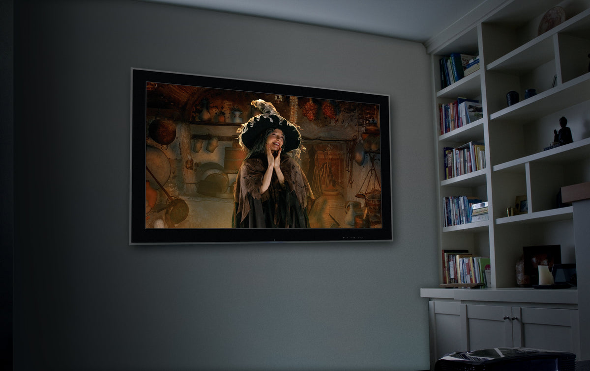 HoliScapes® USB Projector Kit - Witching Hour + Projector + 48" x 72" Projection Screen