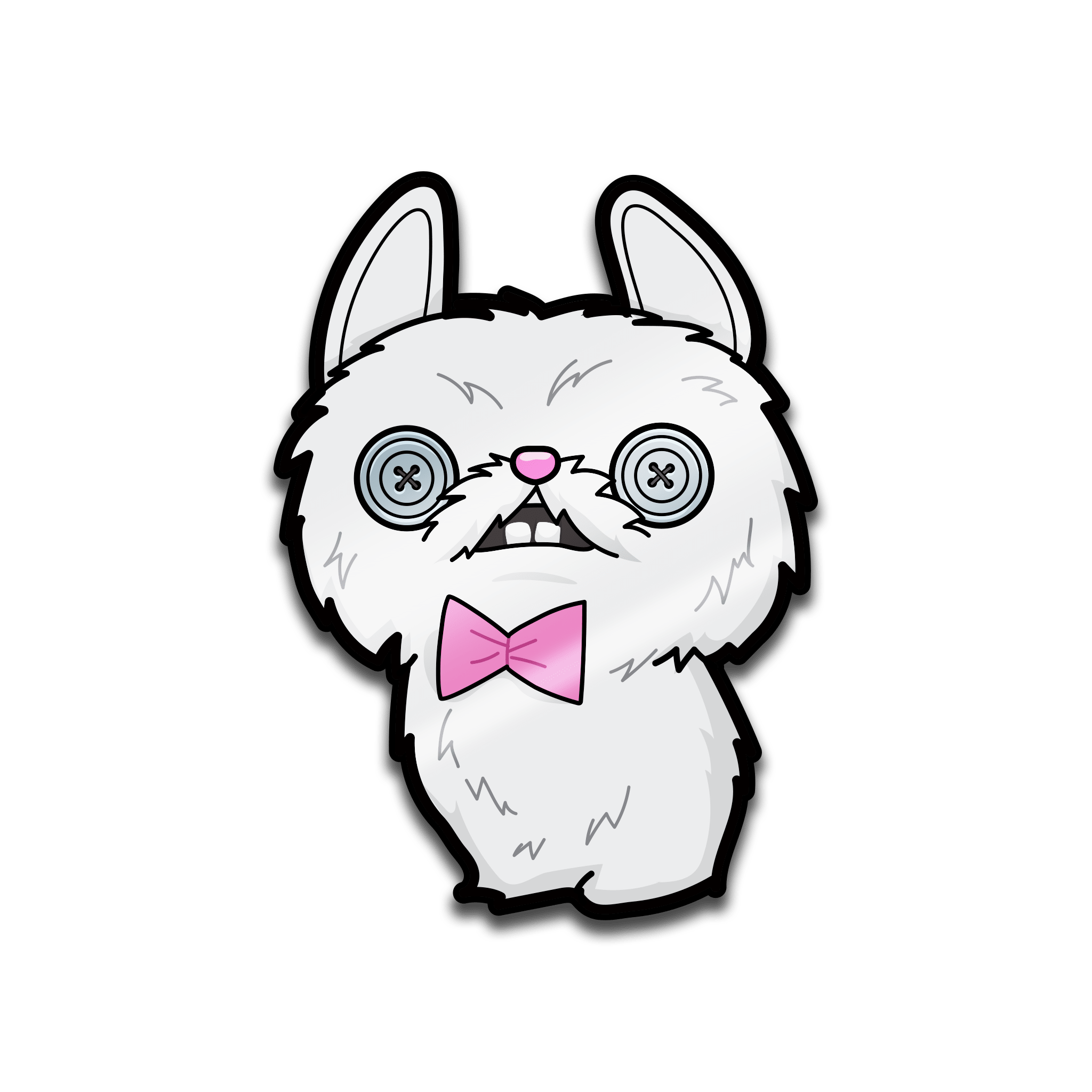 Fuggler - Alley Cats Cheezee (Cream) AR Pin