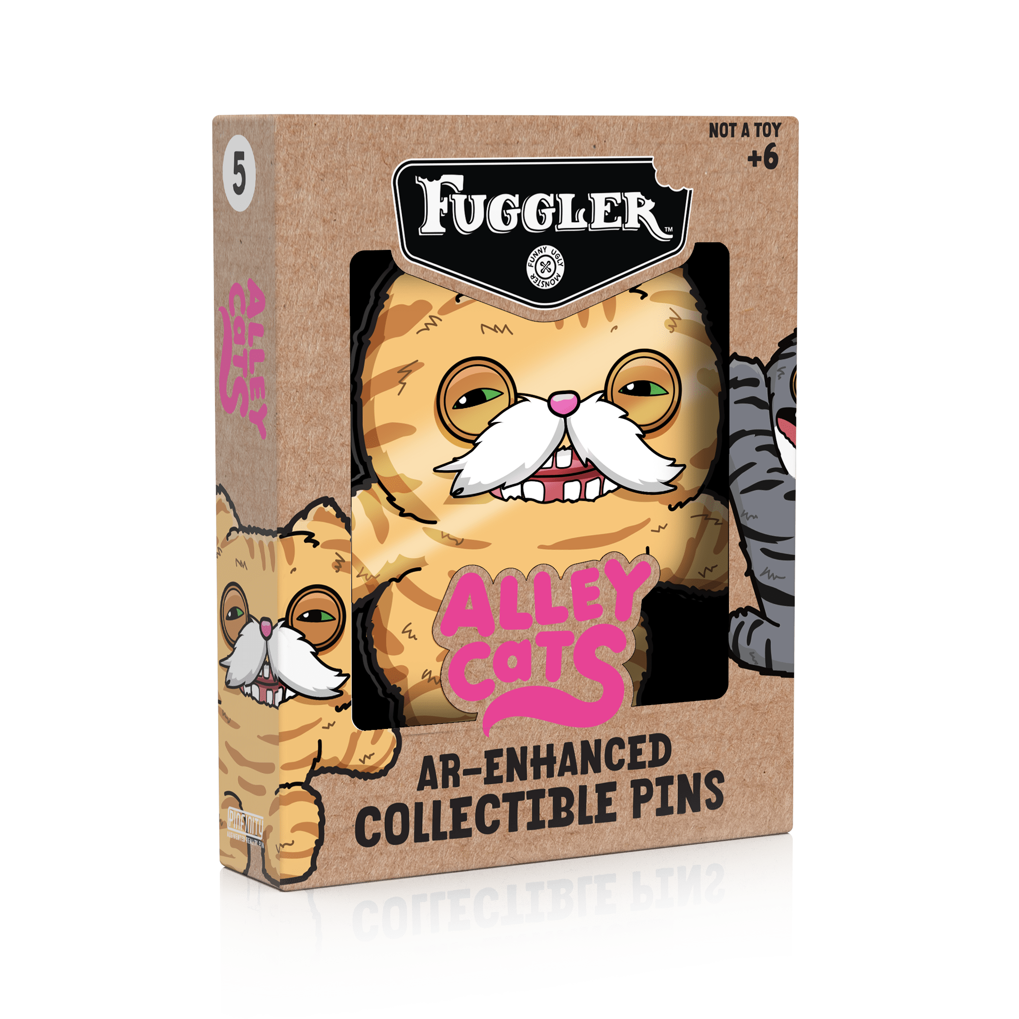 Fuggler - Alley Cats Stinkface AR Pin